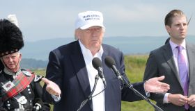 Donald Trump opens Trump Turnberry Golf Course