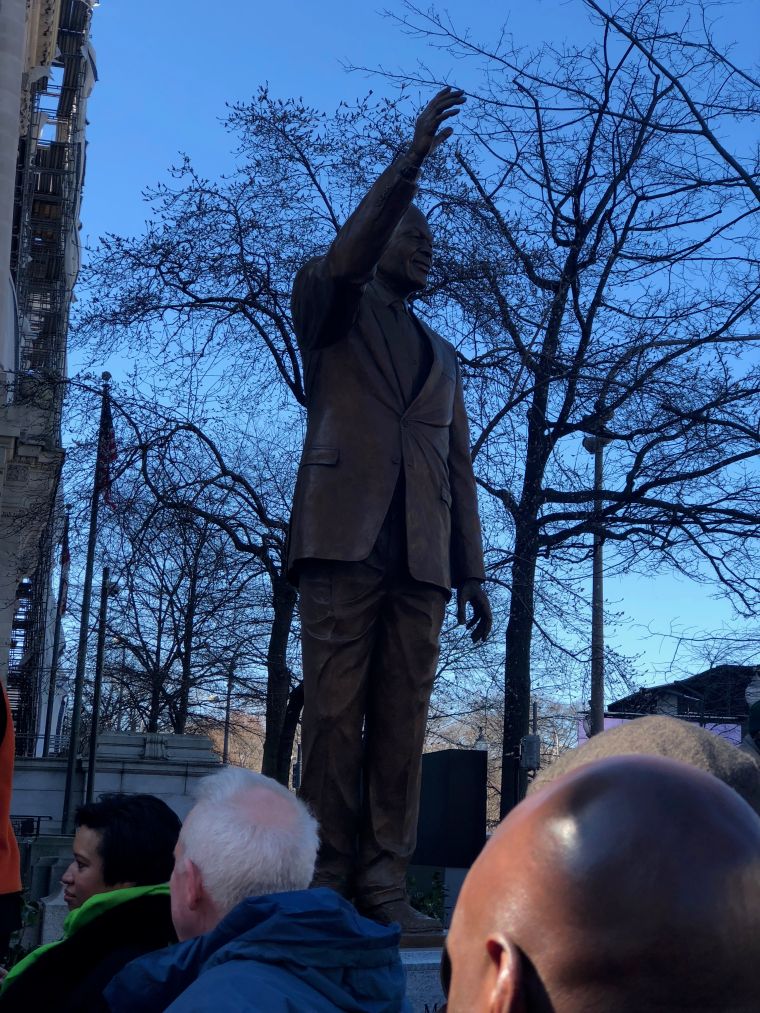 Marion Barry Statue Unveiling