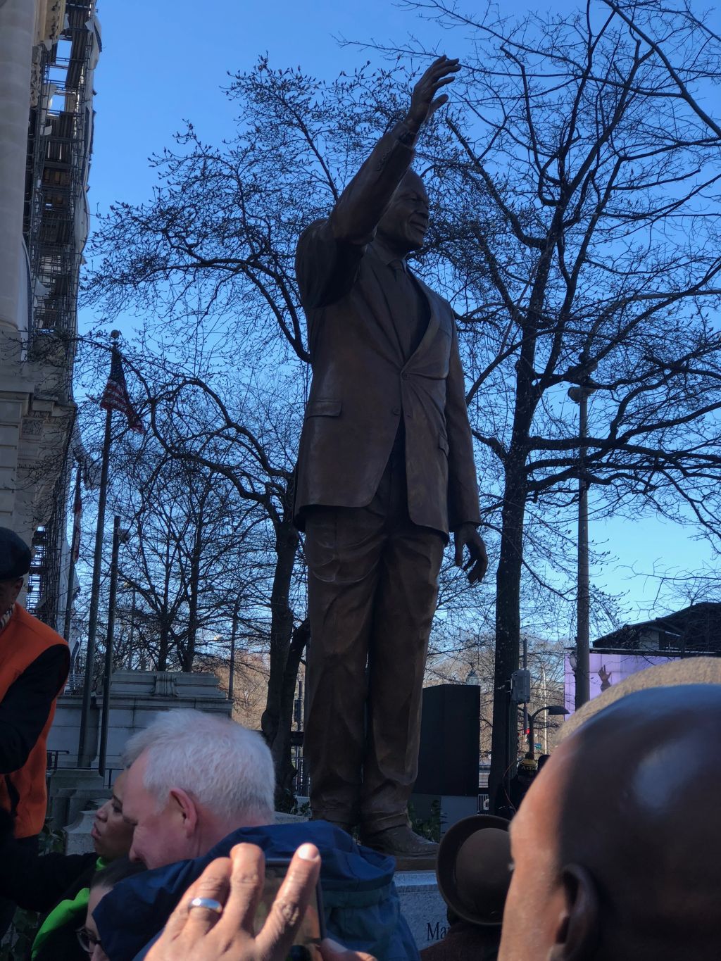 Marion Barry Statue Unveiling