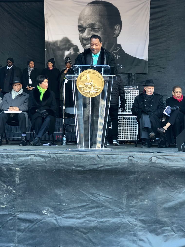 Marion Barry Statue Unveiling