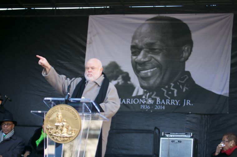 Marion Barry Statue Unveiling