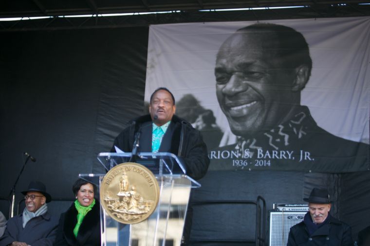 Marion Barry Statue Unveiling