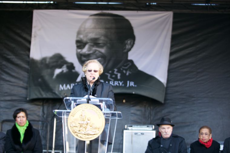 Marion Barry Statue Unveiling