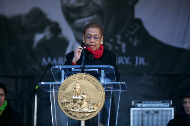 Marion Barry Statue Unveiling