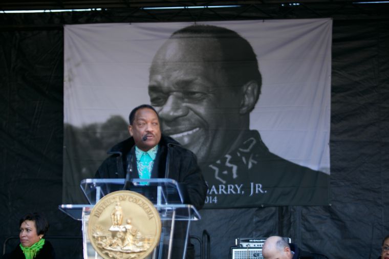 Marion Barry Statue Unveiling
