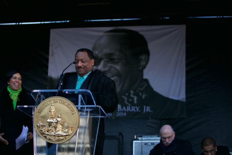 Marion Barry Statue Unveiling