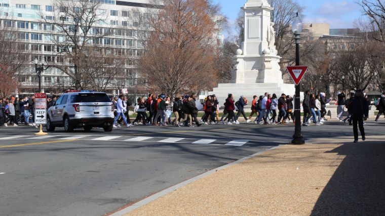 Students Protest For National Walkout Day