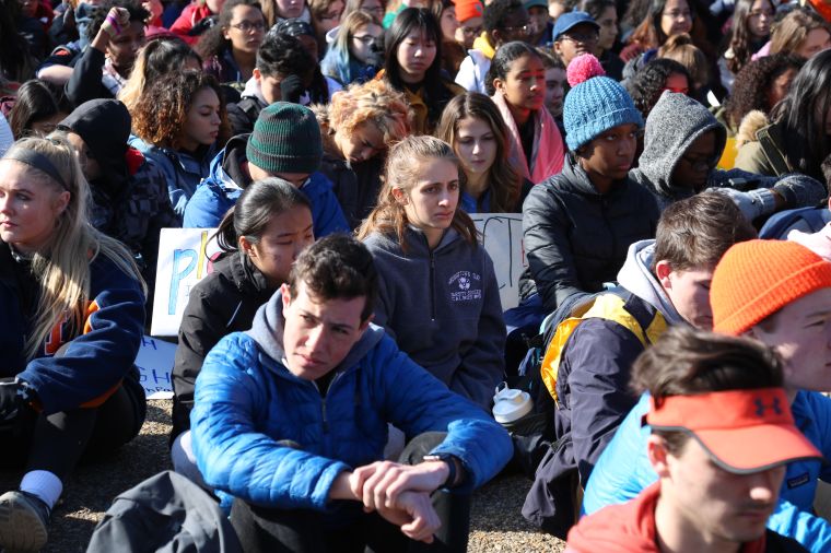 Students Protest For National Walkout Day