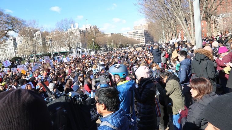 Students Protest For National Walkout Day