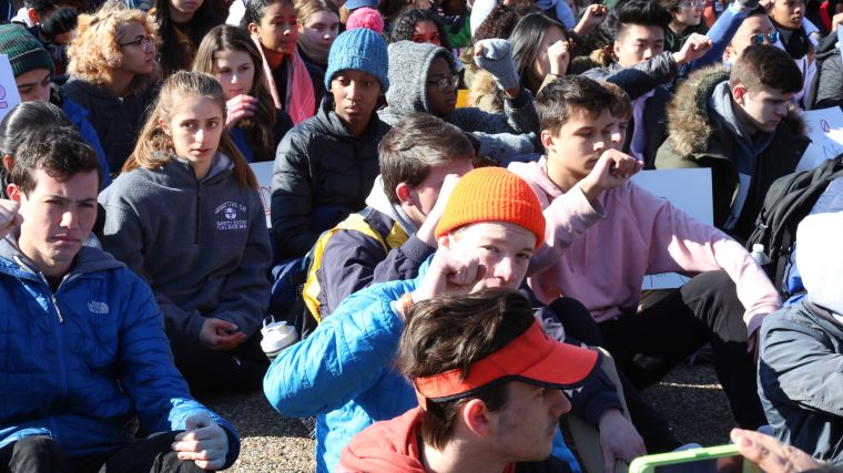 Students Protest For National Walkout Day