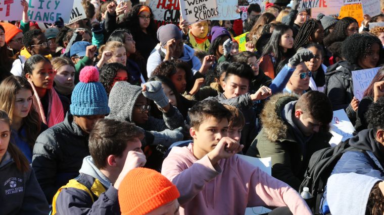 Students Protest For National Walkout Day