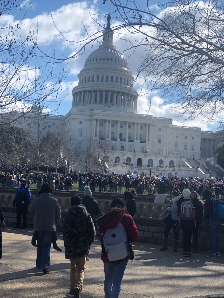 Students Protest For National Walkout Day