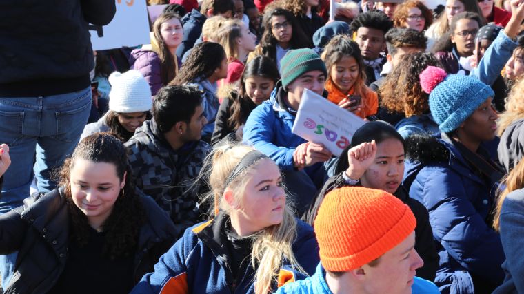 Students Protest For National Walkout Day