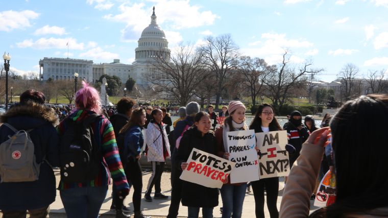Students Protest For National Walkout Day