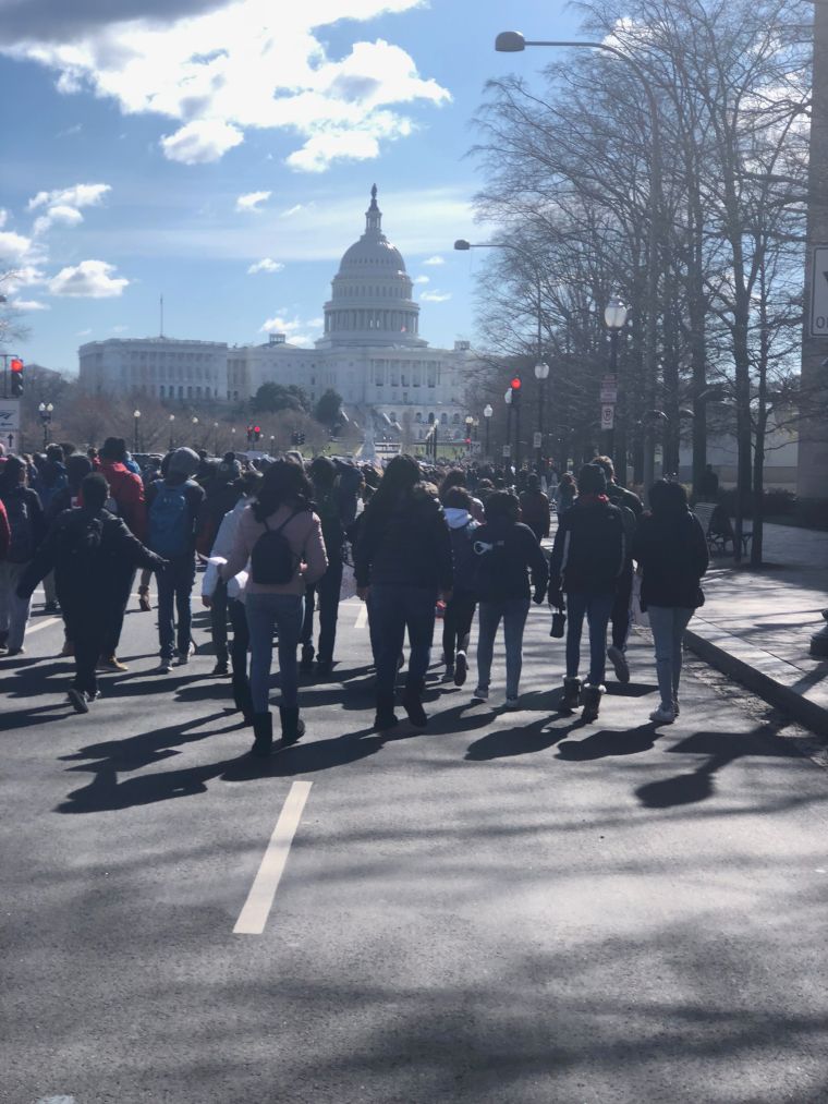 Students Protest For National Walkout Day