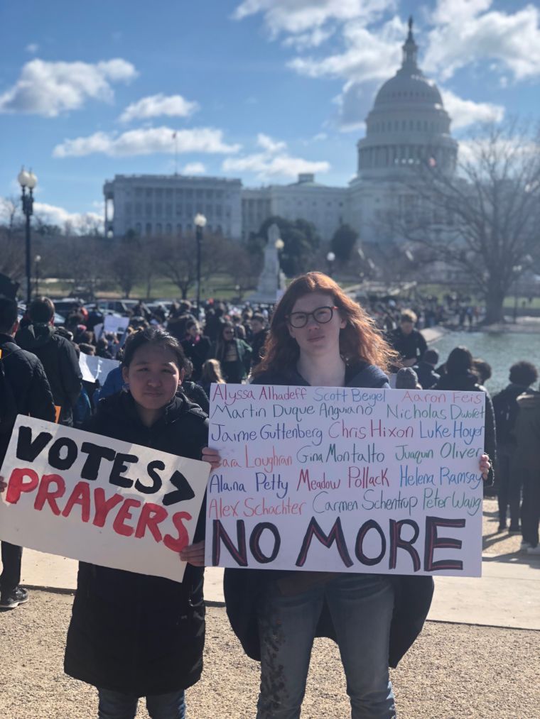 Students Protest For National Walkout Day