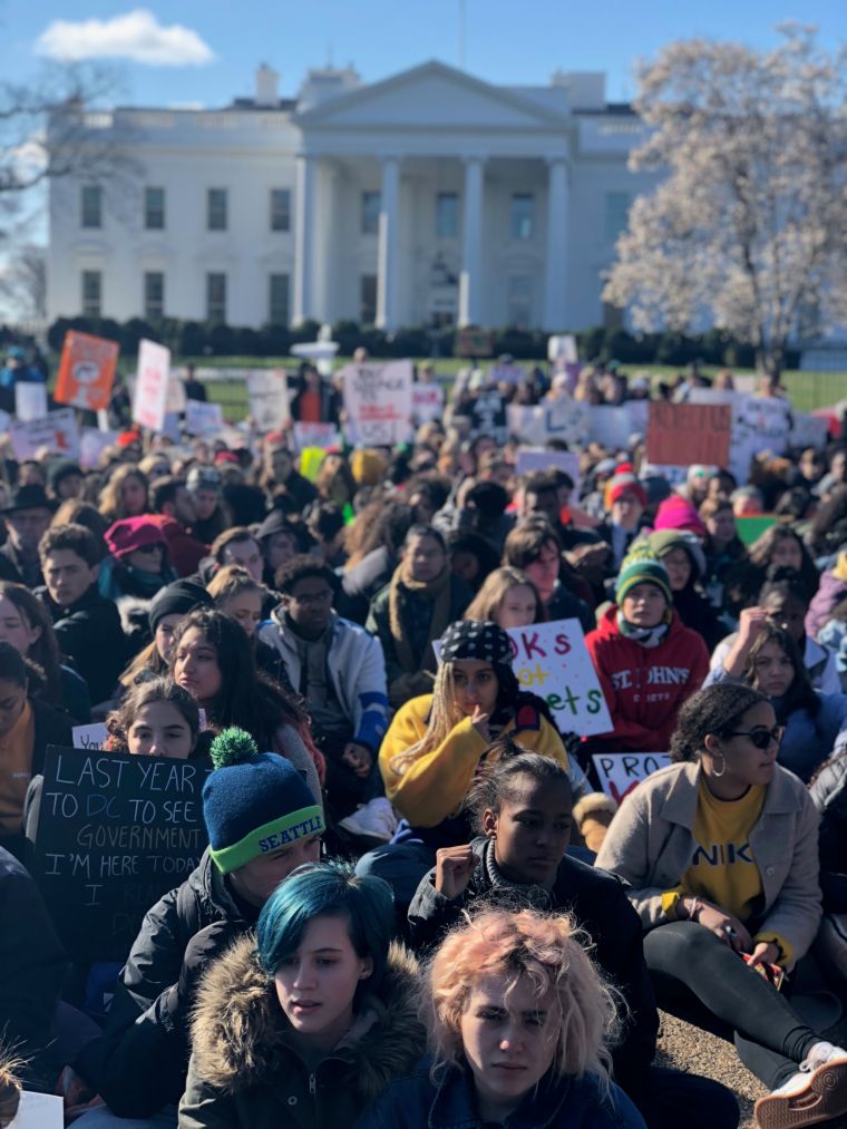Students Protest For National Walkout Day
