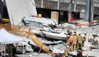 Multiple Fatalities Reported After Collapse Of Pedestrian Bridge In Miami
