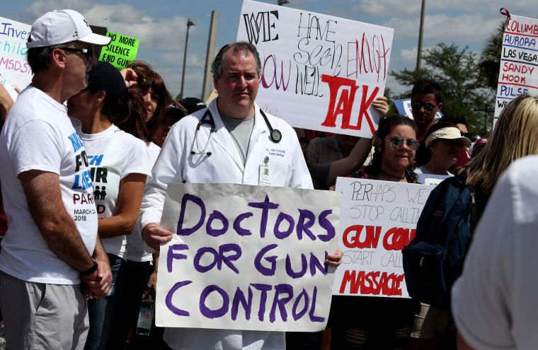 Students nationwide march to demand stricter gun laws