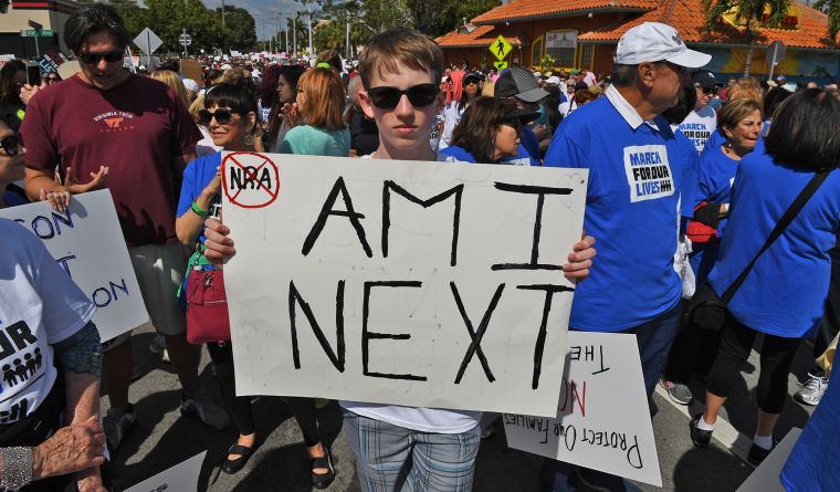 Students nationwide march to demand stricter gun laws