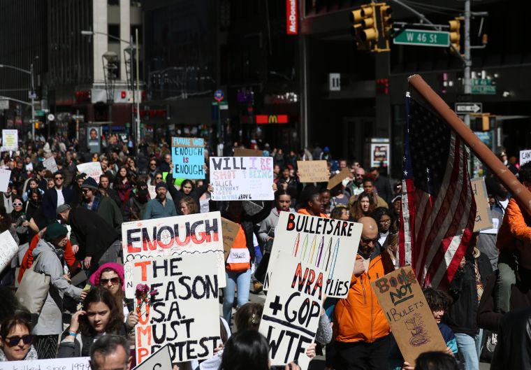 'March for our Lives' Protest in New York