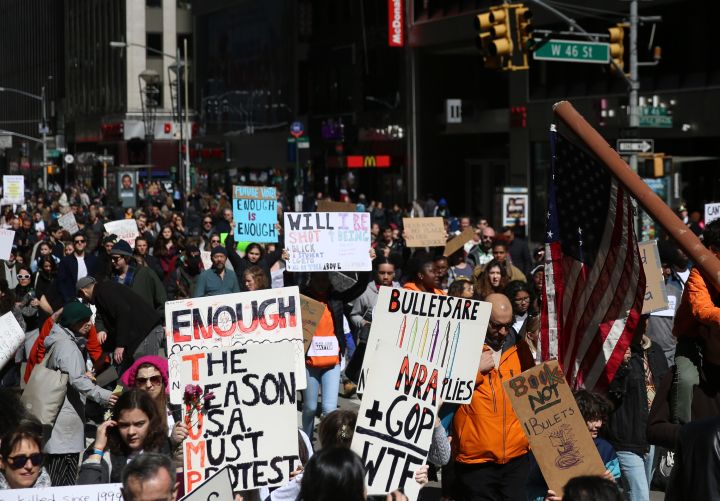 ‘March for our Lives’ Protest in New York