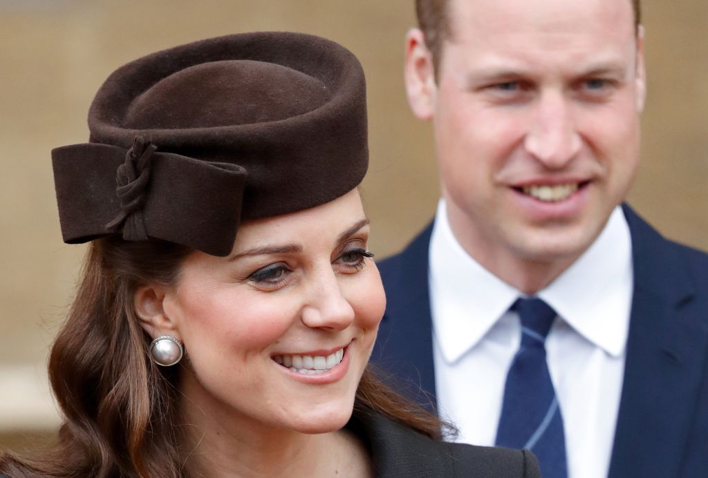 The Royal Family Attend Easter Service At St George's Chapel, Windsor