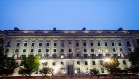 Department Of Justice at night