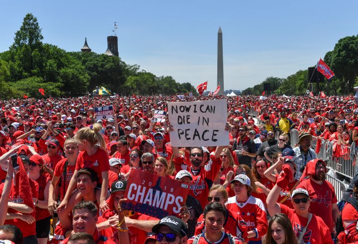 Stanley Cup Champions Washington Capitals Victory Parade and Rally