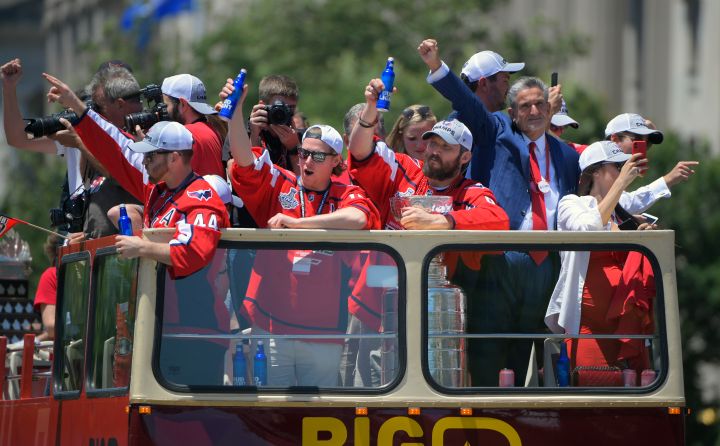 The Washington Capitals Stanley Cup parade