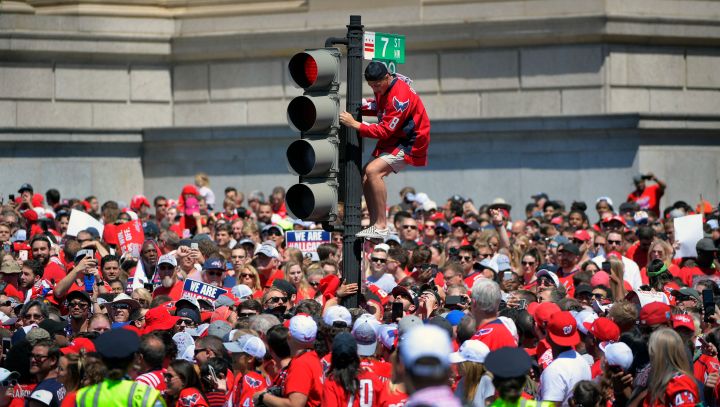 The Washington Capitals Stanley Cup parade