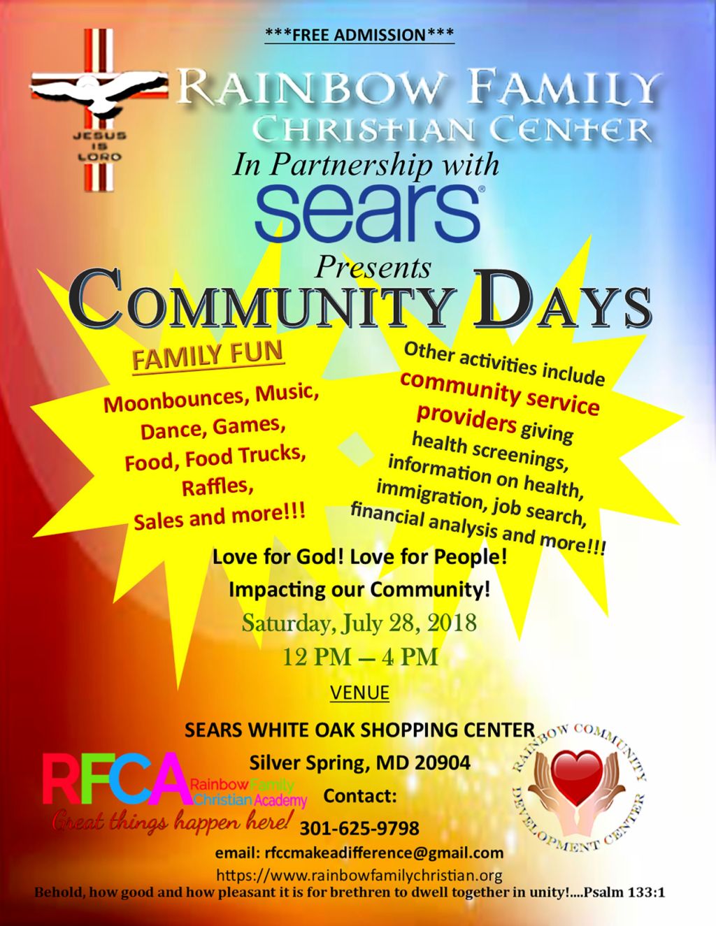 RFCC RCDC Make A Difference Flyer