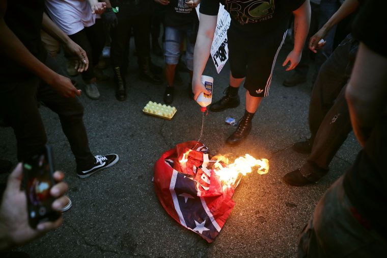 Alt Right Holds 'Unite The Right' Rally In Washington, Drawing Counterprotestors