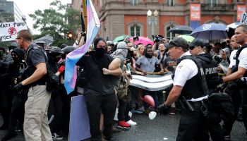 Alt Right Holds 'Unite The Right' Rally In Washington, Drawing Counterprotestors