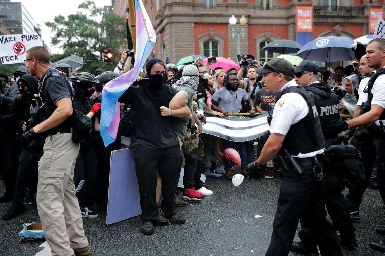 Alt Right Holds ‘Unite The Right’ Rally In Washington, Drawing Counterprotestors
