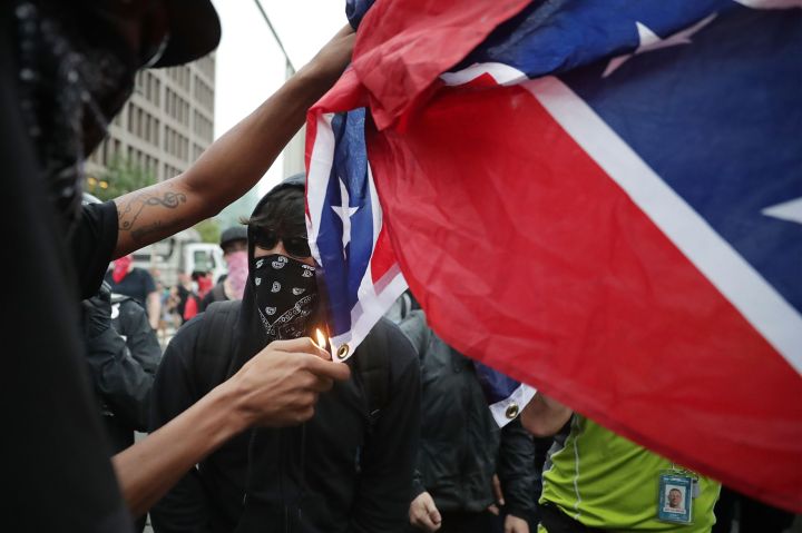 Alt Right Holds ‘Unite The Right’ Rally In Washington, Drawing Counterprotestors