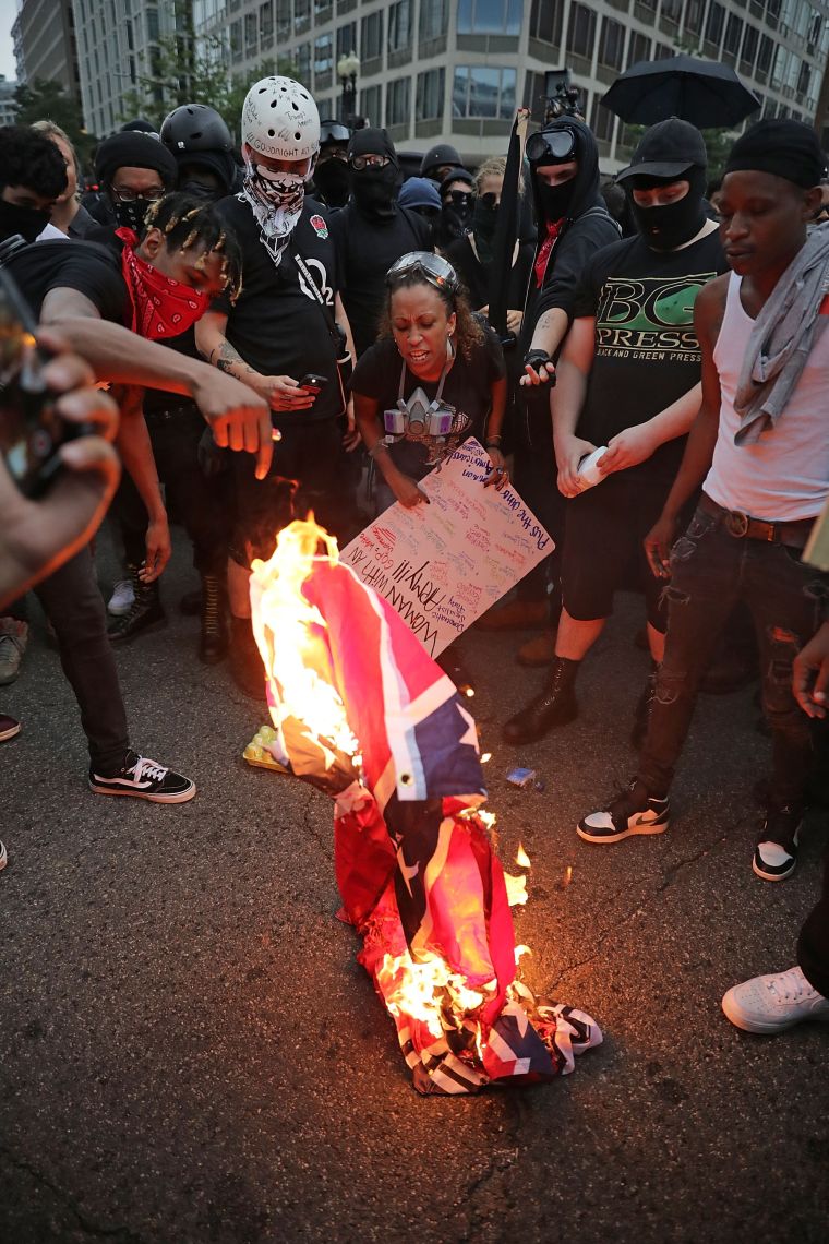 Alt Right Holds ‘Unite The Right’ Rally In Washington, Drawing Counterprotestors