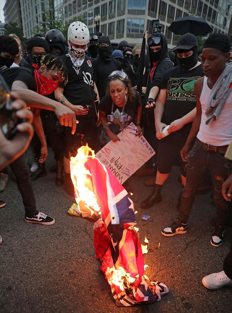 Alt Right Holds 'Unite The Right' Rally In Washington, Drawing Counterprotestors