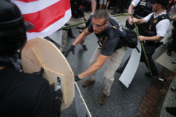 Alt Right Holds 'Unite The Right' Rally In Washington, Drawing Counterprotestors