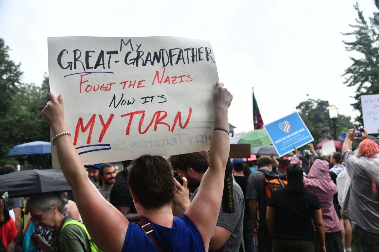 US-POLITICS-RACISM-DEMONSTRATION