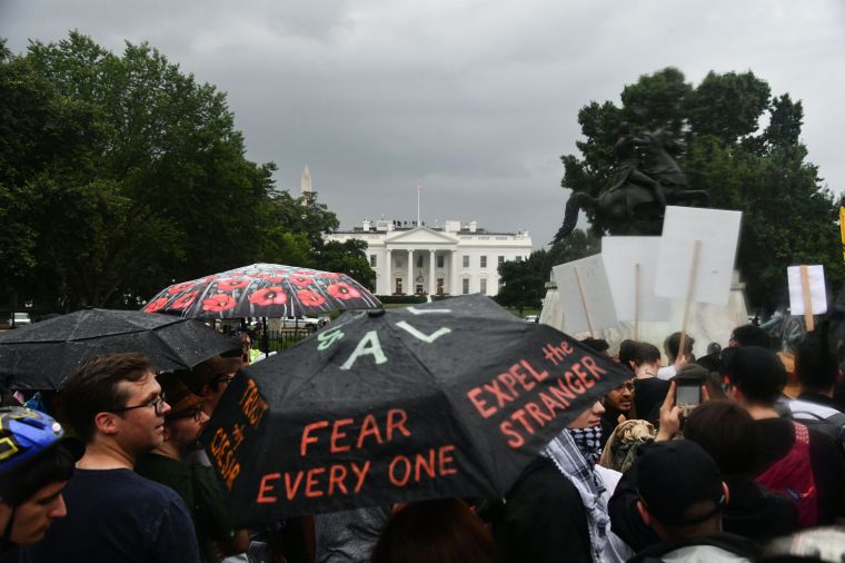US-POLITICS-RACISM-DEMONSTRATION