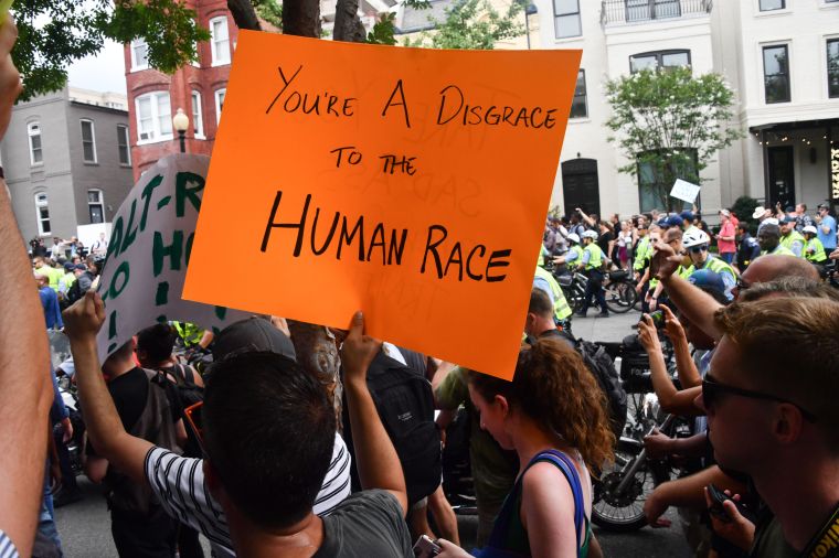 US-POLITICS-RACISM-DEMONSTRATION