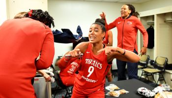 WNBA conference finals game 5 - Washington Mystics play Atlanta Dream