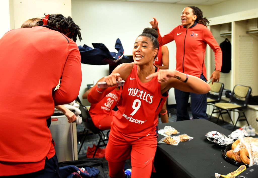 WNBA conference finals game 5 - Washington Mystics play Atlanta Dream