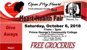 Free Heart Health Fair and Groceries