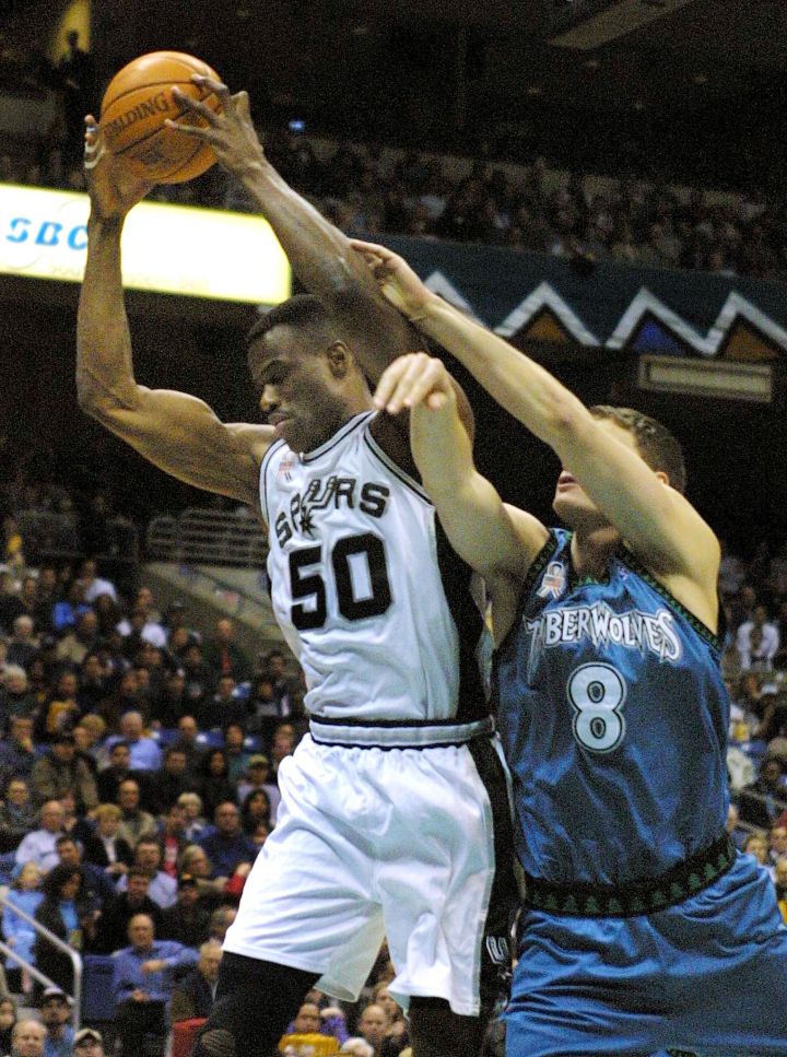 San Antonio Spurs Hall Of Fame Center David Robinson