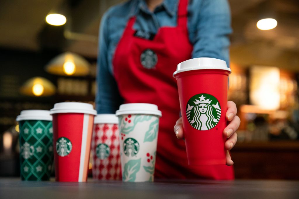 Starbucks roll out their 2018 Christmas range from tomorrow