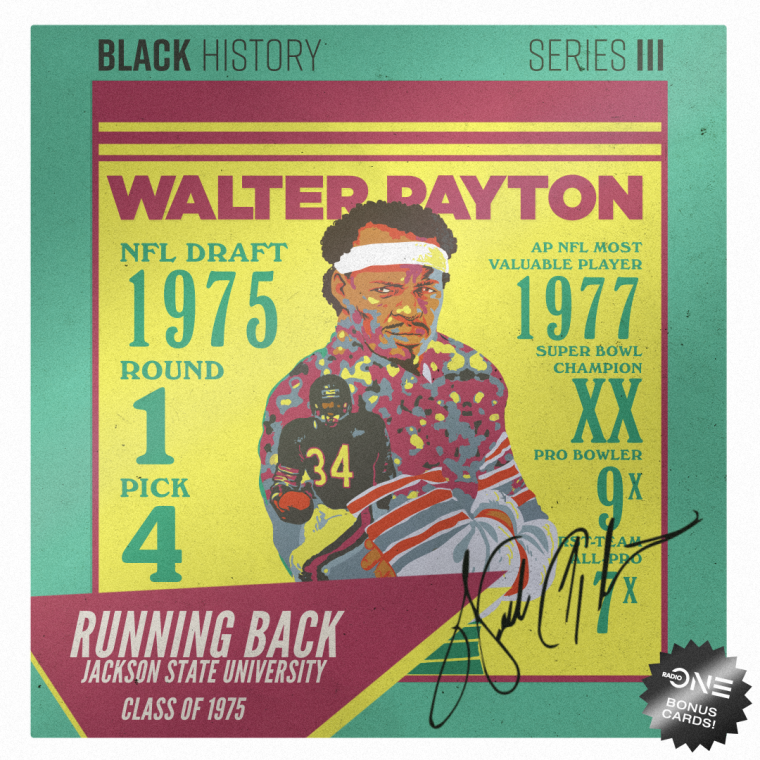 Walter Payton, Jackson State University