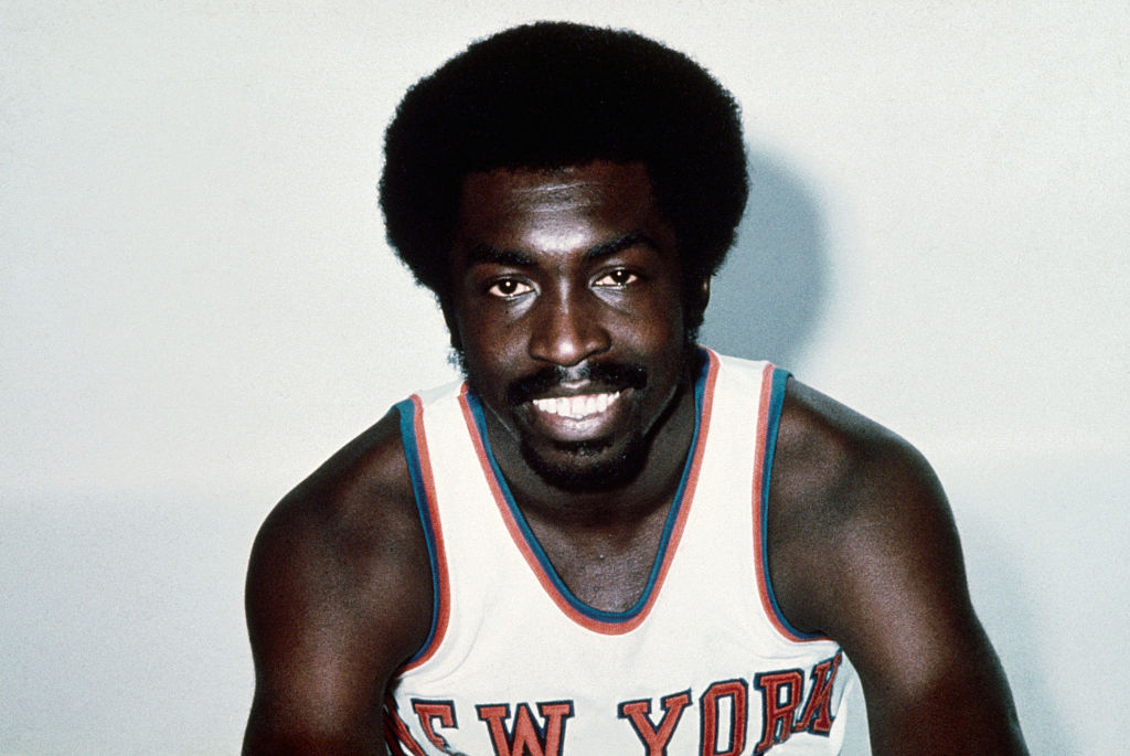 Portrait of NY Knicks Player Earl Monroe