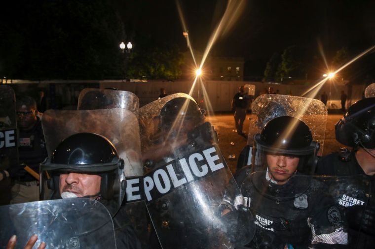 Protesters Demonstrate In D.C. Against Death Of George Floyd By Police Officer In Minneapolis
